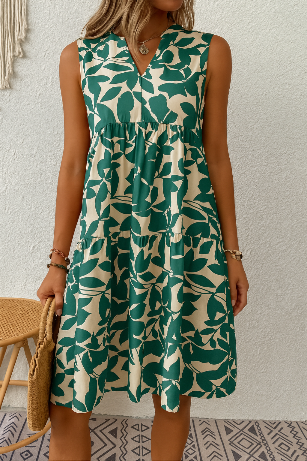Sunelva™ - Sommerlich Schickes Midikleid