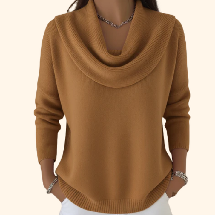 Agda™ – Weicher und Stilvoller Langarmpullover
