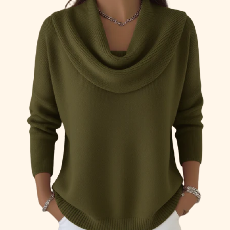 Agda™ – Weicher und Stilvoller Langarmpullover