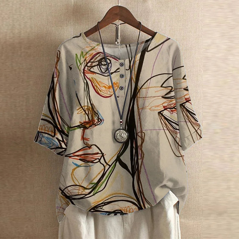 Anie™ - Bluse im Retro-Stil