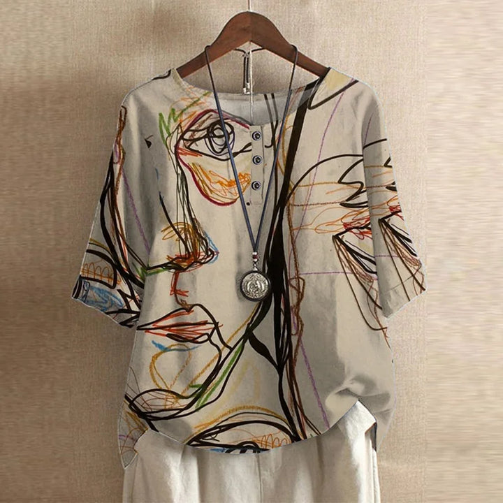 Anie™ - Bluse im Retro-Stil
