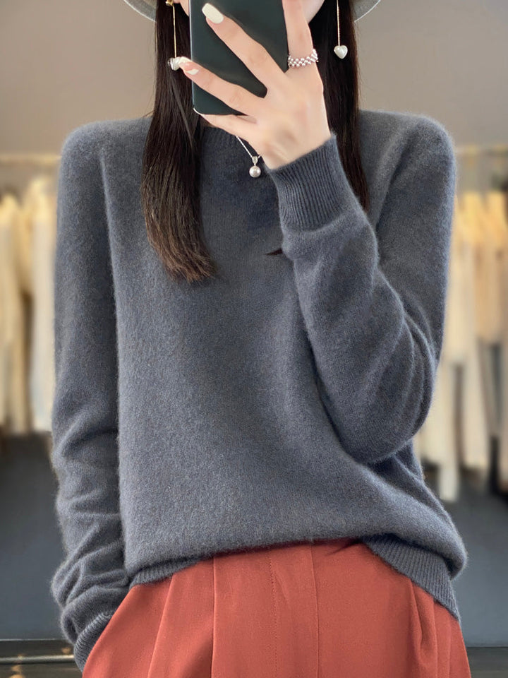 Anette | Warmer Kaschmir-Pullover für kalte Tage