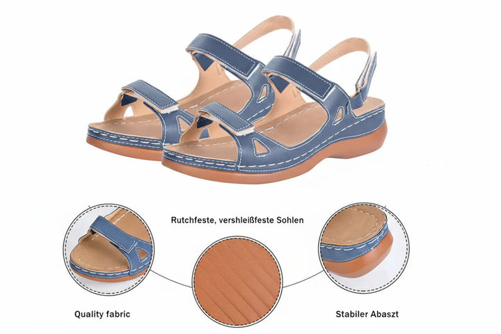Aiko™ - Retro-Sandalen mit Orthopädischem Komfort