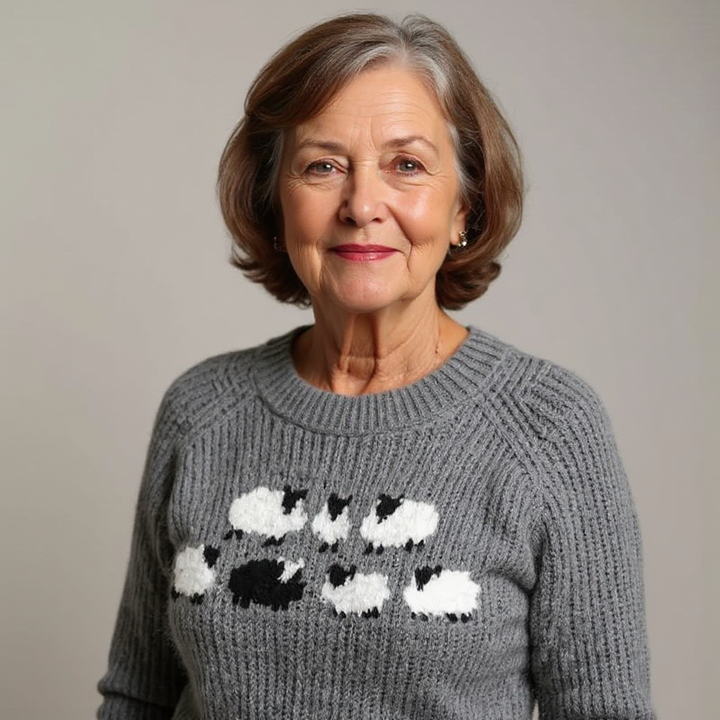 Amanda | Vintage Islandpullover