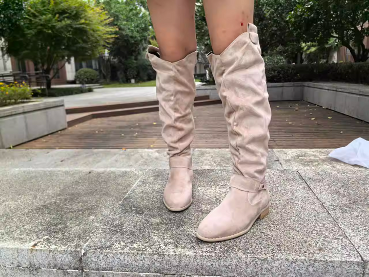 Elandra™ - Elegante Kniehohe Stiefel